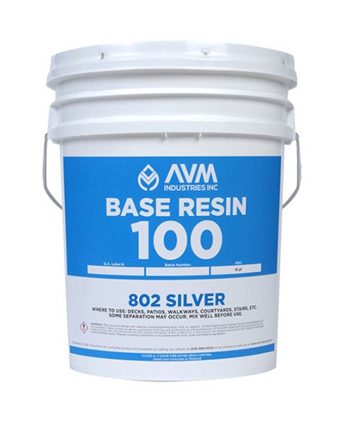 Image of AVM Base Resin 100 per Gallon in 5 Gallon Unit - #802 Silver
